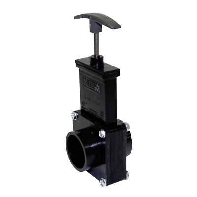 Valterra 1 1/2'' Dump Valve RV Drain Sewer Waste Valve Assembly Hub Spigot