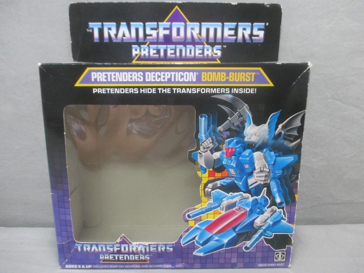 Transformers G1 Pretenders Bomb-Burst Takara 1987