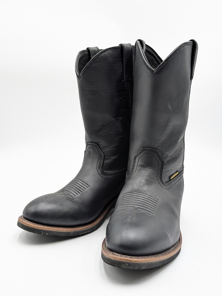 Bottes De Cowboy Dan Post Albuquerque Homme - Cuir Imperméable, Marron, 11.5 EW (42.5 EU)
