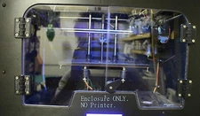 FlashForge Creator X Printer Enclosure by TabSynth, Polycarbonate Top and Doors