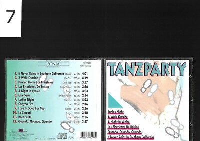 CD Tanzparty Die Band Quick Step die CD ist in einem guten zustand