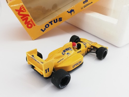 ONYX Model Cars LOTUS 100T HONDA Nelson Piquet Formula One 1998 Yellow - ref007 - Picture 7 of 12