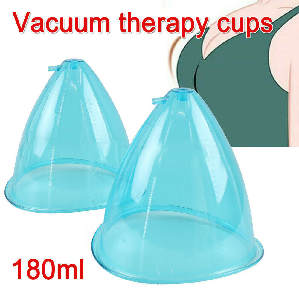 2 PCS 180ML Breast Enhance Butt Lifting Cups For Vacuum Therapy Shape Machine