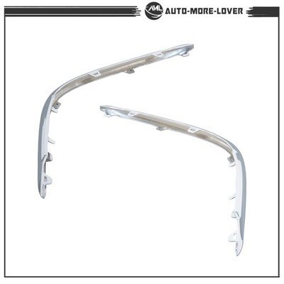 For Cadillac Escalade 2021-2023 Chrome Rear Bumper Face Bar Trim Step Pad Pair