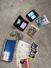 Nintendo 2DS & 3DS XL Blue Console Bundle Pokemon Alpha Sapphire Luigi Mansion