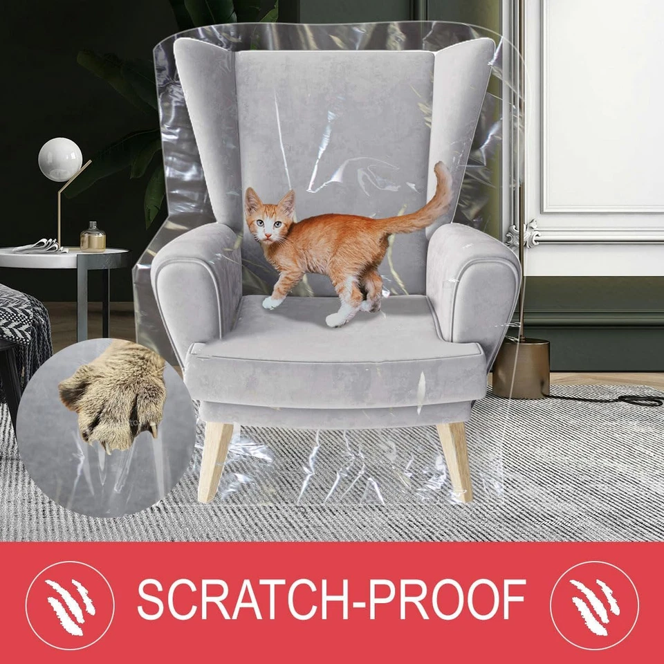 Funda sillón/reclinable - transparente Foto 2 de 4