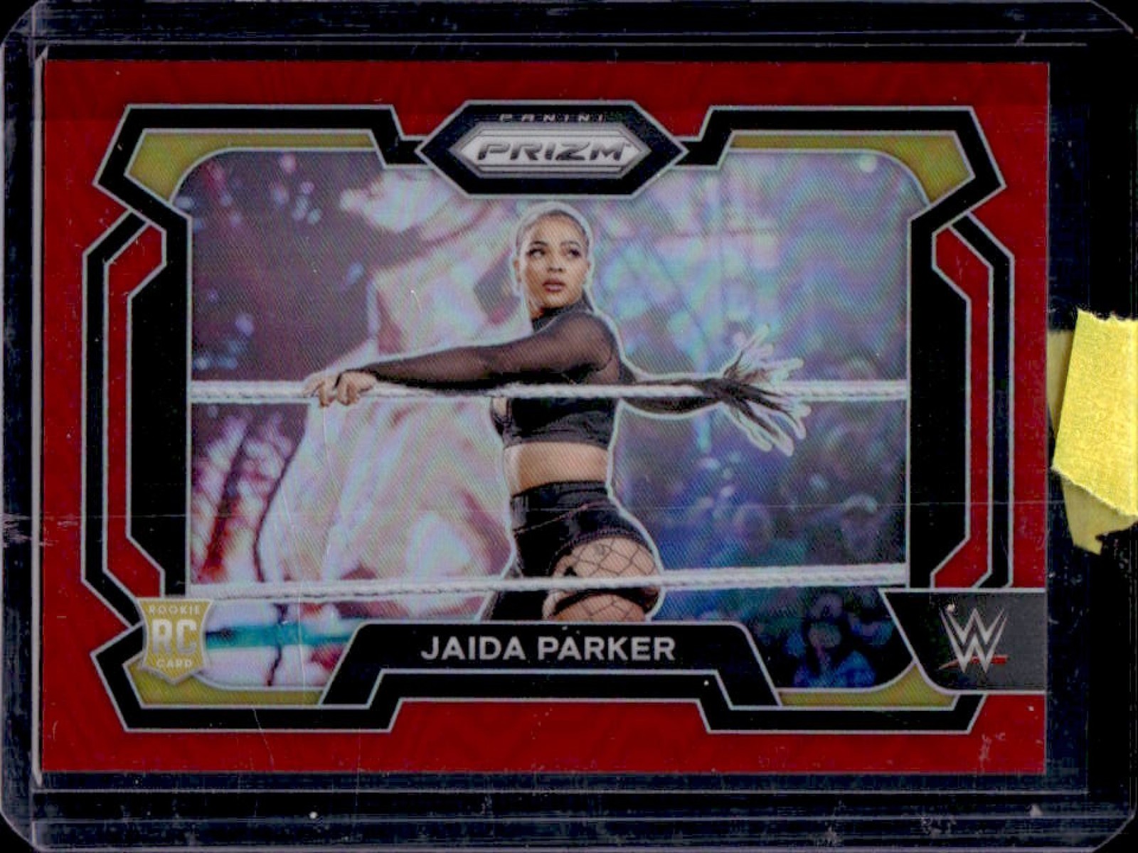 2024 Prizm WWE Jaida Parker RC Red Prizm Rookie #86/299