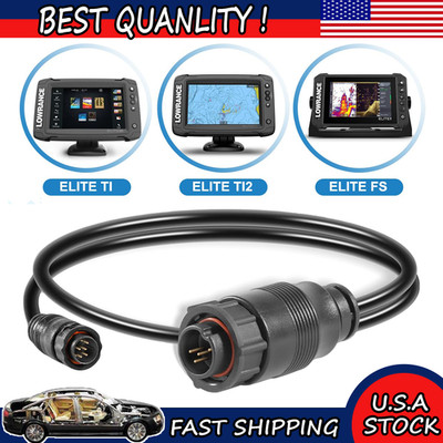 8M4004174 Sonar Adapter Cable for Lowrance 9-Pin HD+, HDS Carbon/Live, Elite Ti