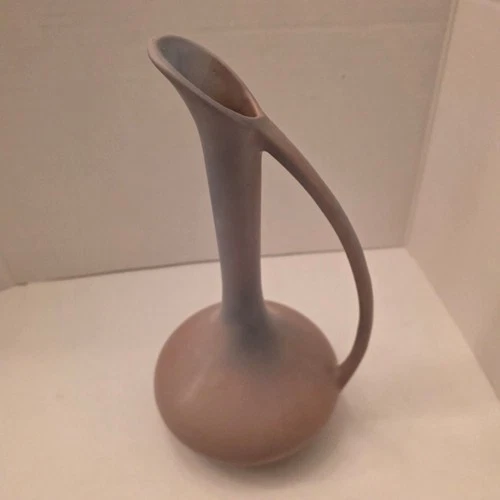 VINTAGE VAN BRIGGLE PITCHER ENGRAVED 11 1/2” COLO SPRINGS HVM NEVER USED NO TAGS