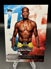 2025 Topps UFC Knockout - Anderson Silva #34 Gold /188