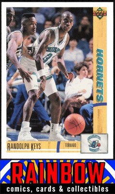 1991-92 Upper Deck #285b Randolph Keys Charlotte Hornets