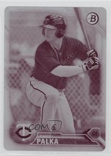 2016 Bowman Draft Top Prospects Printing Plate Magenta 1/1 Daniel Palka 3q7
