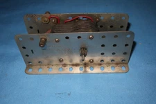 Vintage Meccano Erector Set Type Electric Motor. Working