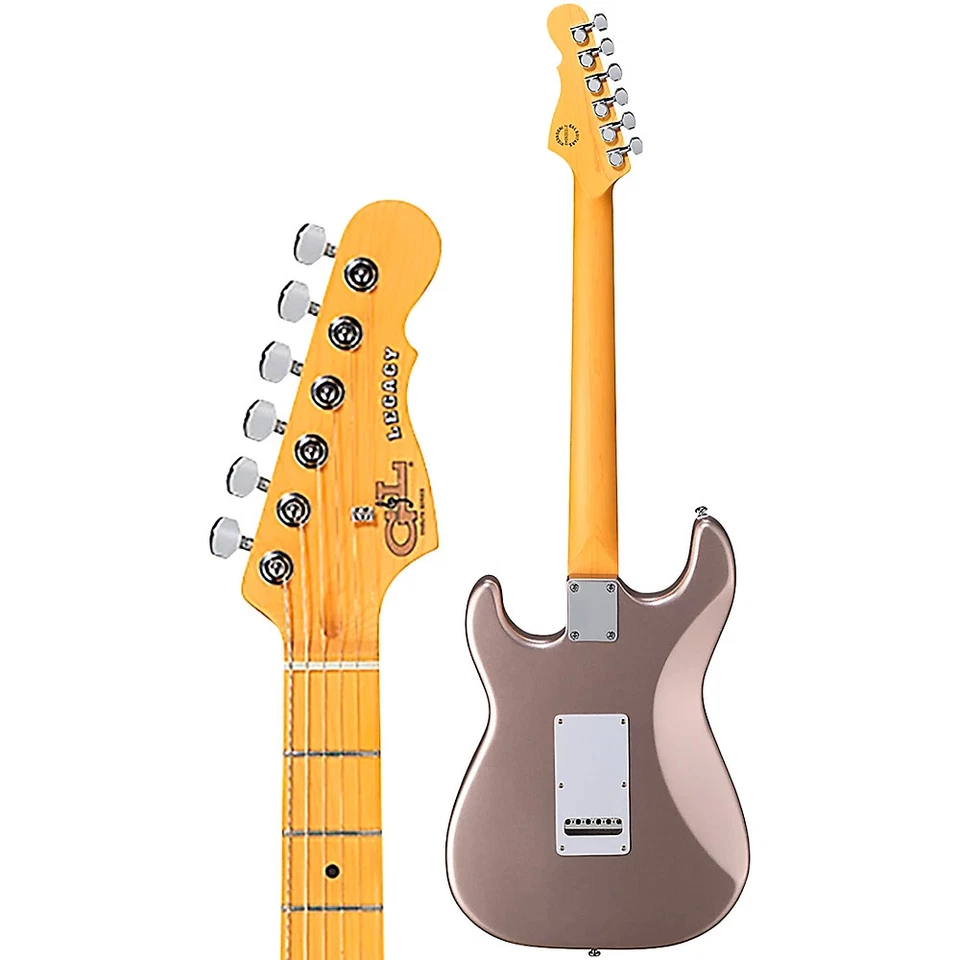 Guitarra eléctrica G&L Tribute Legacy Shoreline Gold Foto 4 de 4