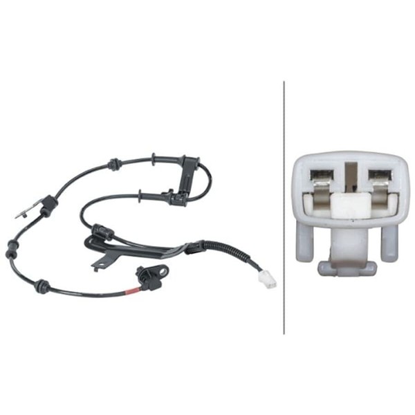 Hella 6PU 012 679-741 Sensor, Raddrehzahl-image