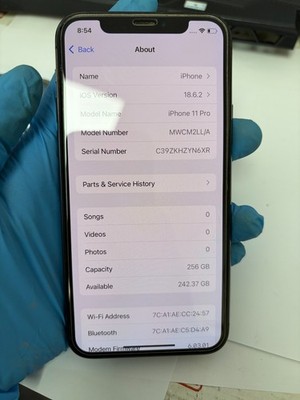 Apple iPhone 11 Pro 256GB Space Grey Factory Unlocked Any Carrier