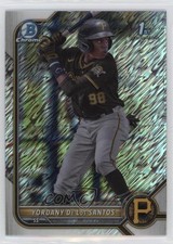 2022 Bowman Chrome Prospects Shimmer Refractor Yordany De Los Santos 0wn0
