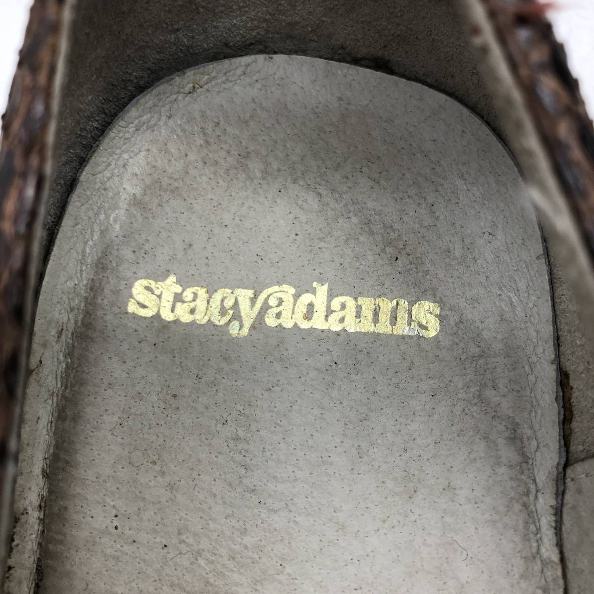 Stacy Adams Snake Print Python Pattern Tassel Loa… - image 9