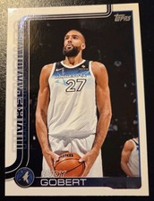 2025-26 Topps Basketball Rudy Gobert #111 Minnesota Timberwolves