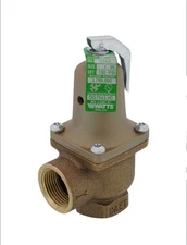 WATTS 174A-50 1" Boiler Safety Relief Valve Raised Seat 150PSI 0275464 Bronze