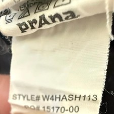 PrAna Women's Halle Convertible Hiking Pants Nylon Stretch Black Size 10