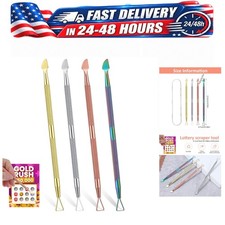 Tyqour Lottery Ticket Scratcher Tool 4PCS Metal Scratch Off Tool Set