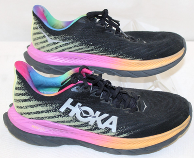 HOKA Mach 5 Running Shoes Mens Size 10 Black Multicolor One One HOKA Mach 5 Running Shoes Mens Size 10 Black Multicolor One  main image 4