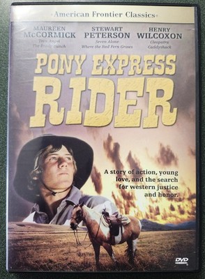 PONY EXPRESS RIDER (DVD 1976) Maureen McCormick - Stewart Peterson