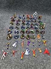 Marvel HeroClix Large Mixed Lot 45 Figures X-Men Spider-Man Avengers WizKids