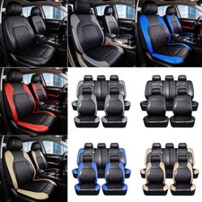 For Kia Forte Sportage Rio Car Seat Covers 5-seat Front Rear Pu Leather Full Set For Kia Forte Sportage Rio Car Seat Covers 5-seat Front Rear Pu Leather Full Set