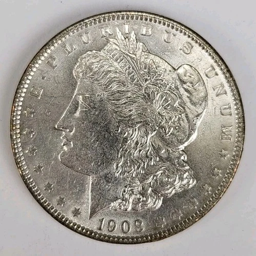 1903 Morgan Silver Dollar  90% SILVER  $1 Coin AU