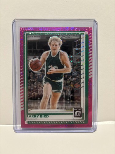 2024-25 Panini Donruss Optic - Legends Larry Bird #243 Pink Glitter Prizm /275