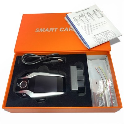 Smart LCD Car Key Touch Screen PKE Keyless Entry Kit OBD Adapter Universal Fob