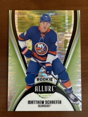 SSP /99 Green Quartz Matthew Schaefer Rookie Islanders 