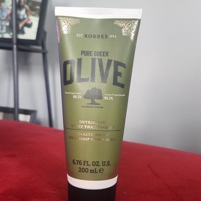 KORRES Pure Greek Olive Intensive Body Treatment Hydrating Nourishing 6.76 fl oz