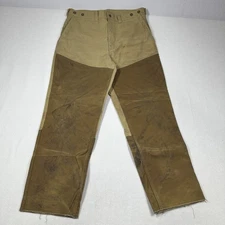 Filson Double Knee Tin Cloth Brush Pants Mens 36x31 Style 775 Hunting