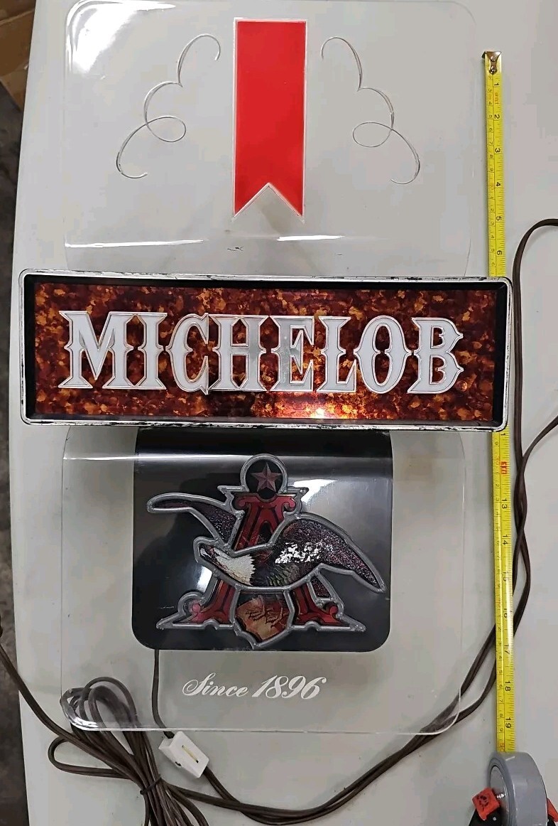 ☆MICHELOB ミケロブ ビール ライトサイン 照明 バーランプ