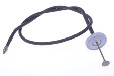 ✅ GITZO 45CM 18” REMOTE SHUTTER CABLE RELEASE NICKLE PLATE ANTIQUE CAMERA 142-1