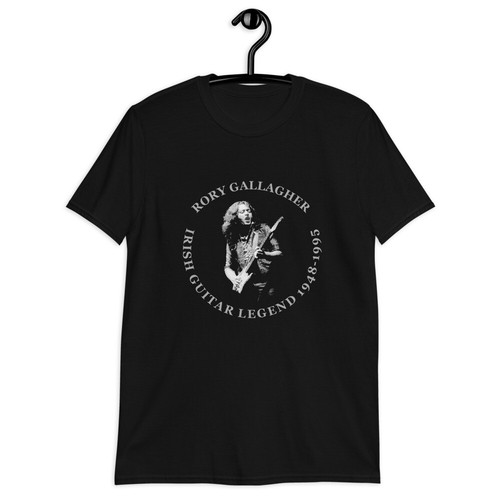 Rory Gallagher Guitar Legend Tribute Short-Sleeve Unisex T-Shirt - Picture 4 of 10