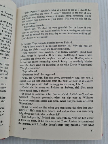 Alibi For A Corpse Elizabeth Lemarchand Hardback 1970 - Bild 5 von 8