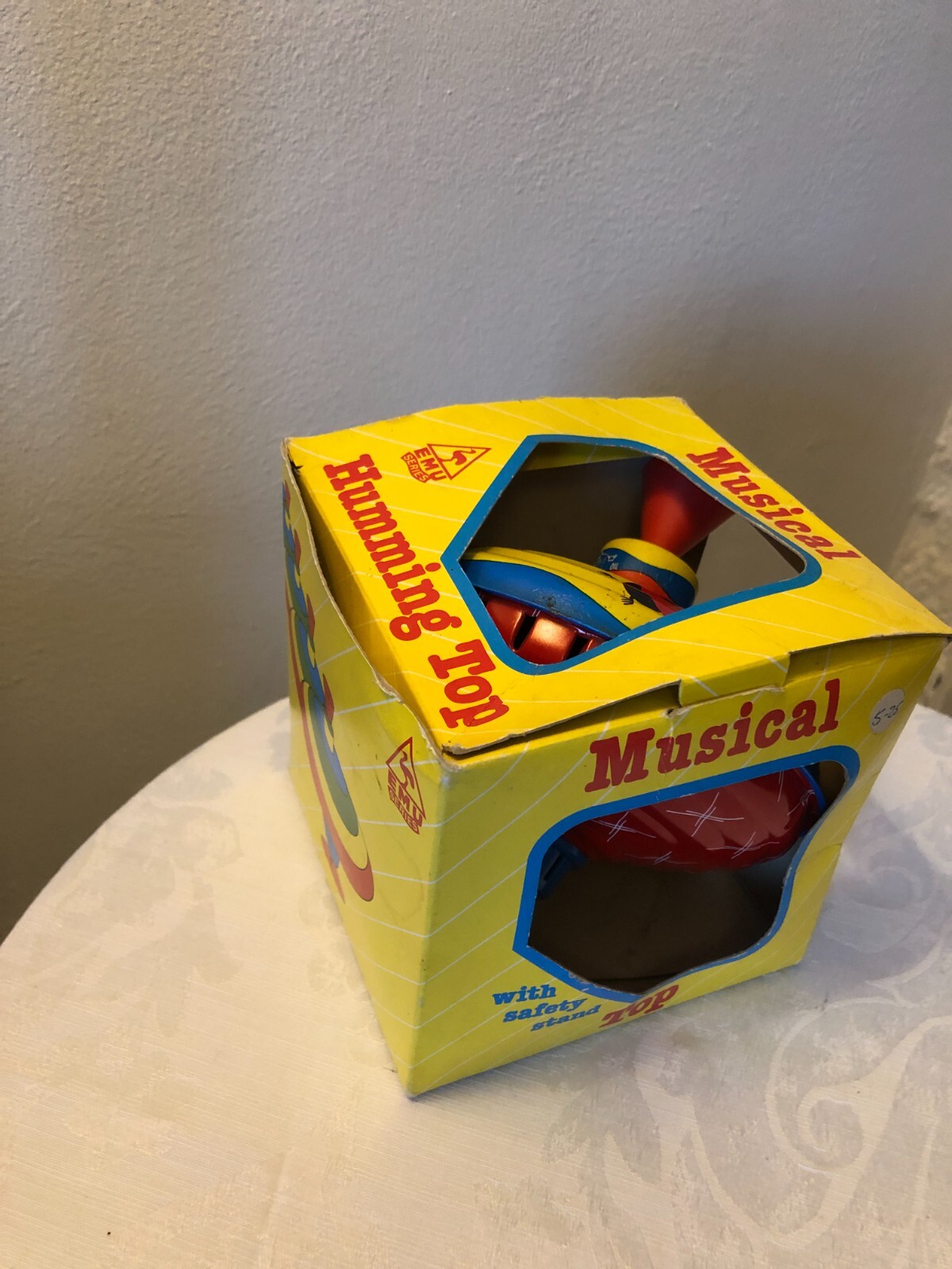 Vintage Tin Spinning Humming Top Toy Emu Series Ladybird Boxed eBay