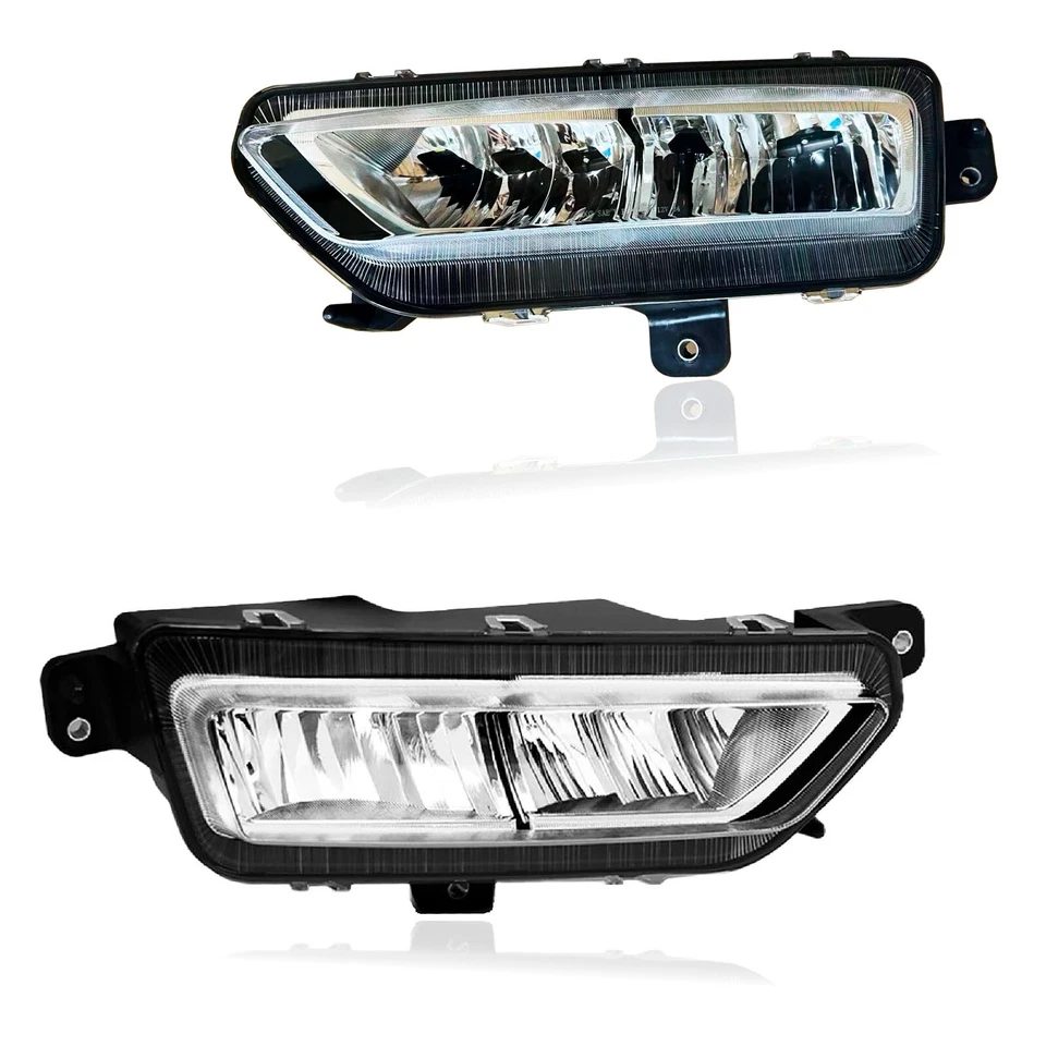 Faros antiniebla para 2023 2024 2025 Peterbilt 579 par (conductor y pasajero) cromados Foto 2 de 4