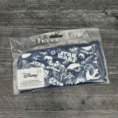 Disney Parks Star Wars Cloth Face Mask Adult Size L