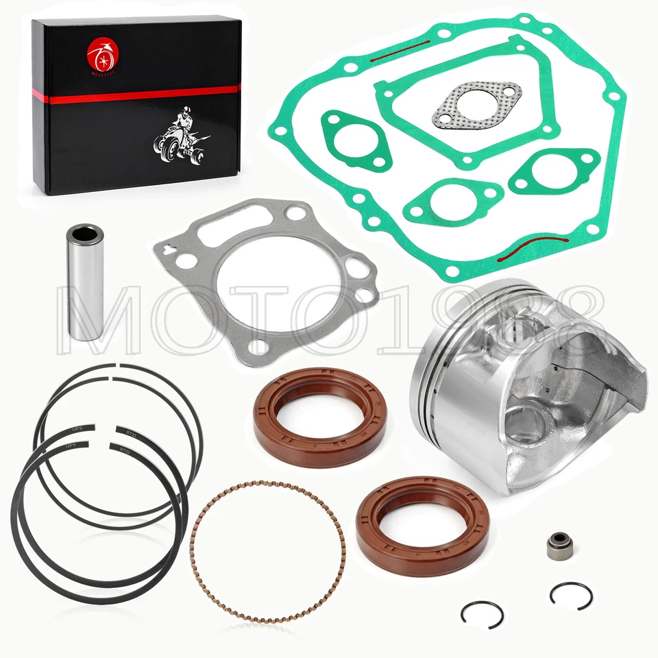  0.25mm Oversize Piston & RINGS GASKETS REBUILD KIT For YAMAHA GOLF CART G21 G22 - Image 2 of 4
