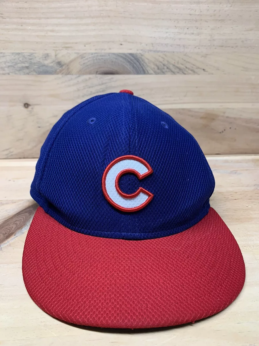 Fitted top cubs hat