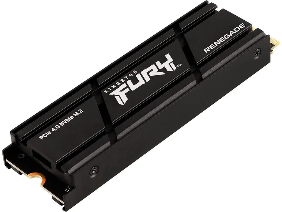 Kingston FURY Renegade 1TB 2TB 4TB M.2 2280 PCIe 4.0 NVMe PS5 SSD with Heatsink - Image 2 of 4