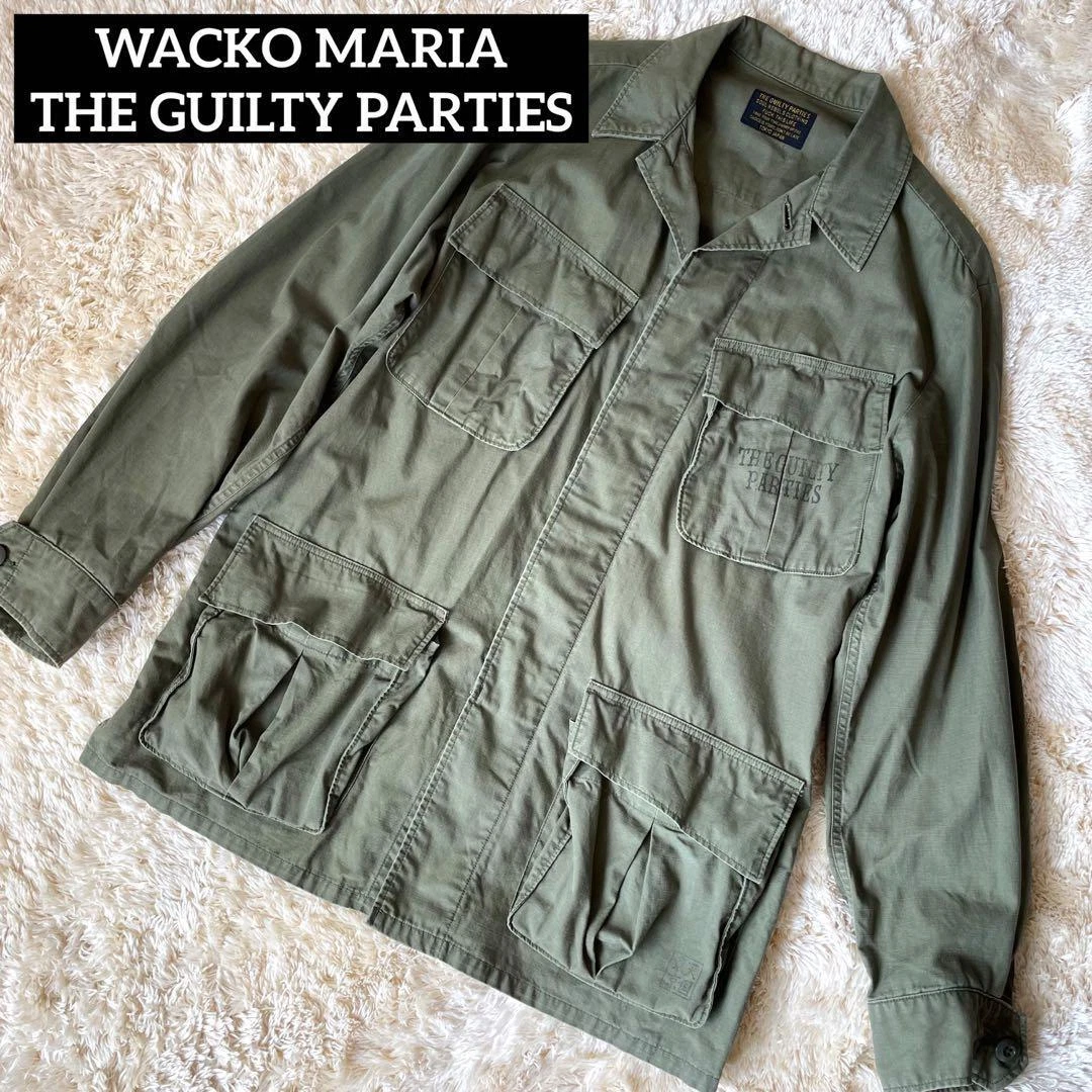 Wacko Maria Fatigue Jacket Olive Xl