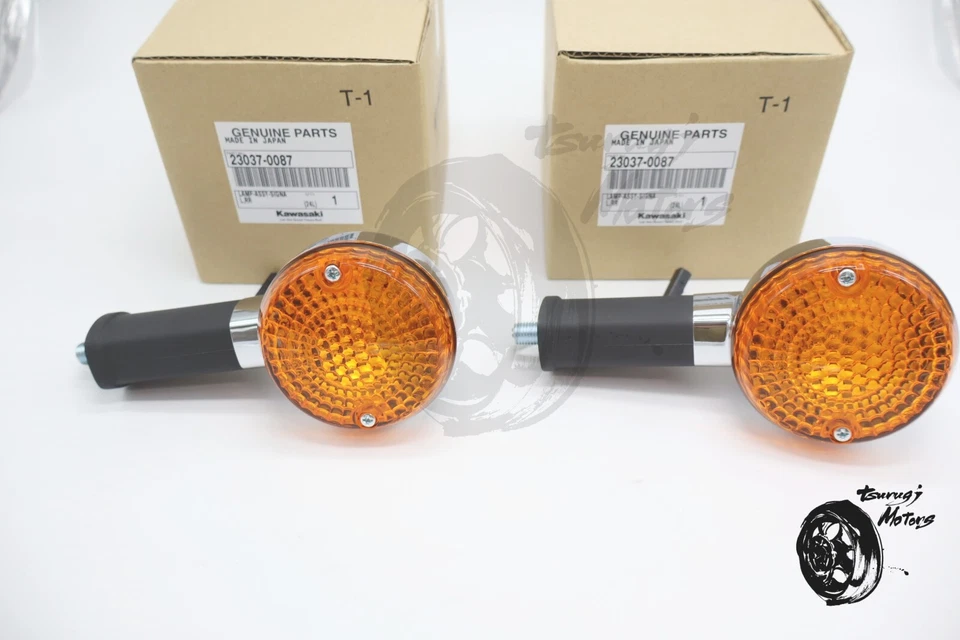 KAWASAKI Genuino VULCAN 900 Lámpara de Señal de Giro Trasera 23037-0087 OEM 2 paquetes Nuevo Foto 3 de 4