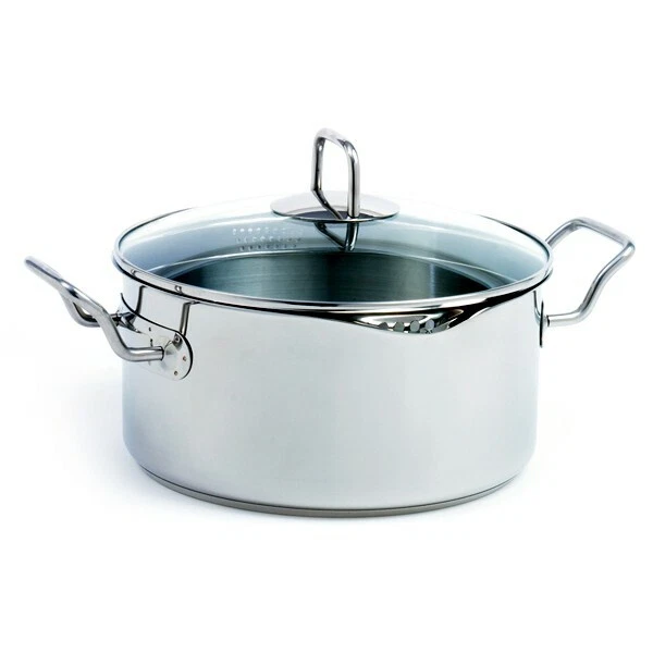 Norpro KRONA S/S 5QT Vented Pot with Straining Lid
