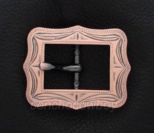 WESTERN HORSE HEADSTALL BRIDLE SADDLE COPPER COLOR CART BUCKLE fit's 3/4" strap